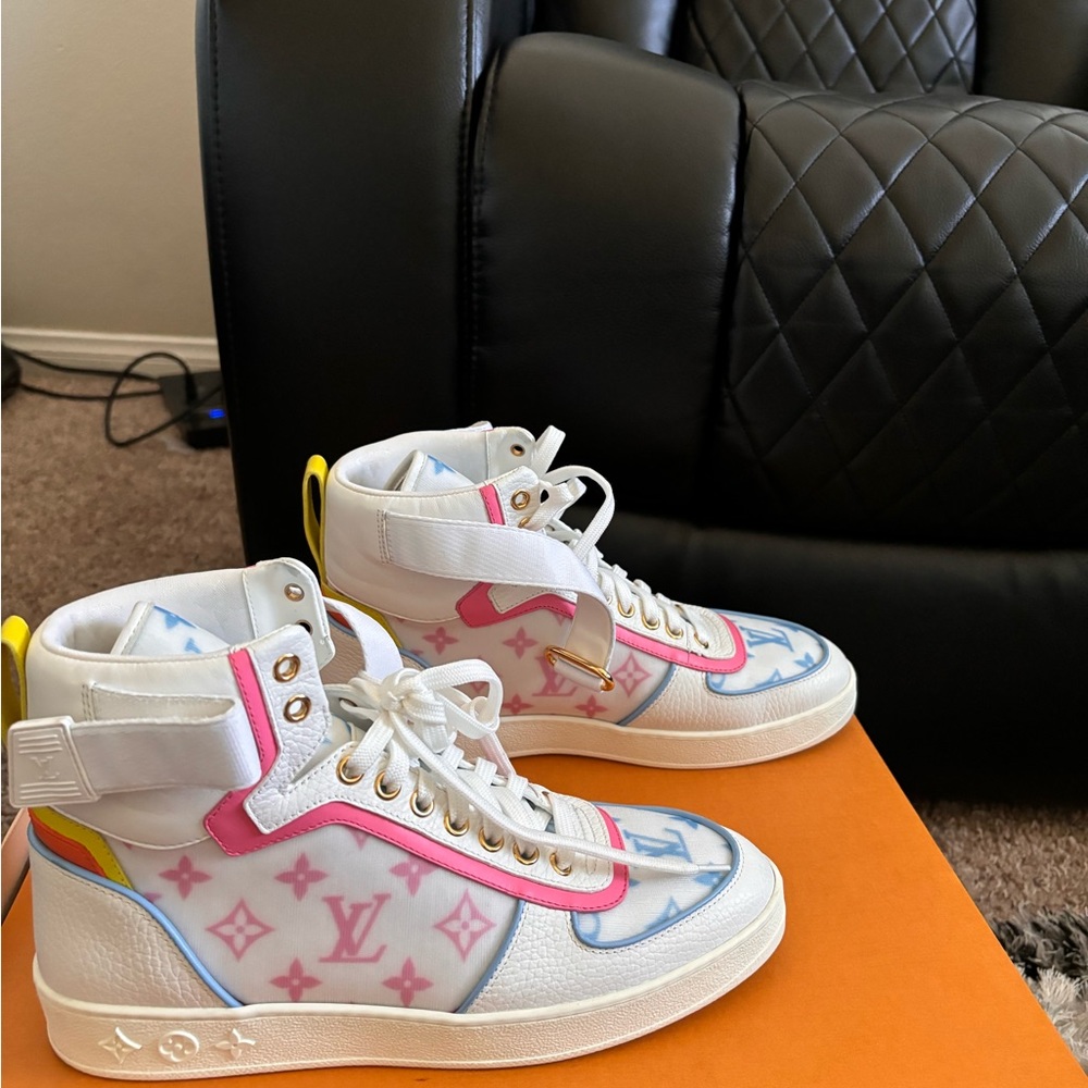 Louis Vuitton high top sneakers